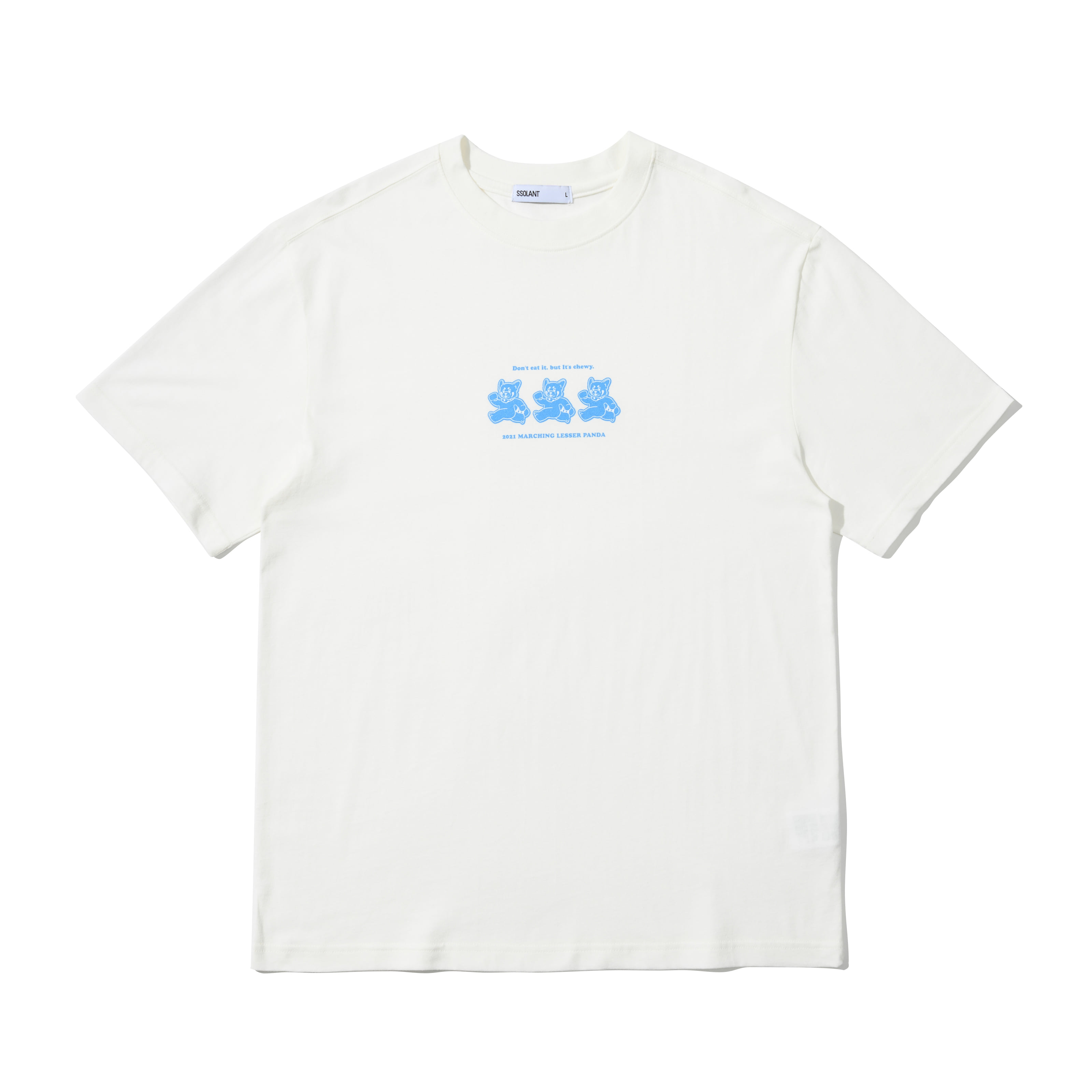 2021 렛서팬더 반팔 티셔츠 (Off white)